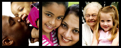 diverse families